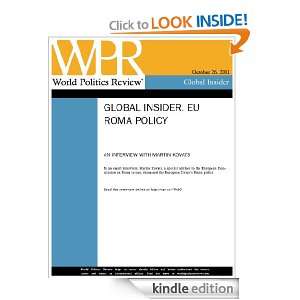 Interview: EU Roma Policy (World Politics Review Global Insiders 