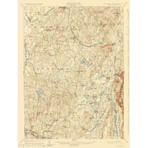  USGS TOPO MAP COPAKE QUAD NEW YORK (NY/MA) 1904: Home 