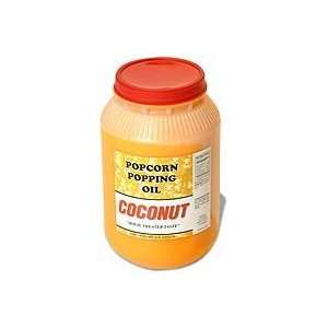 Coconut Popcorn Popping Oil   (1 Gallon) 1015  Grocery 