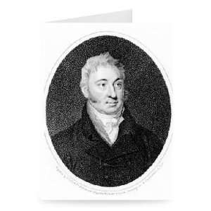 Sir William Ouseley, engraved by H. R. Cook   Greeting Card (Pack of 
