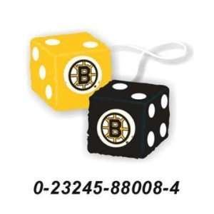  NHL Boston Bruins Fuzzy Dice *SALE*: Sports & Outdoors