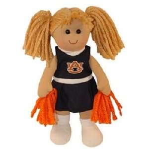 Auburn University Plush Doll Small Cheerleader Rag Case Pack 36