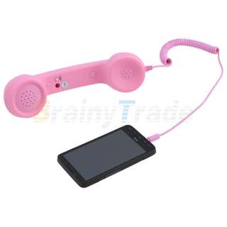 Anti Radiation Retro Remote Volume Telephone Handset for Iphone 3GS 4G 