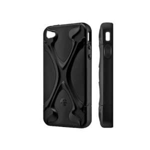  Black Fish Bone Hard Back Case Cover Skin for iPhone 4 4G 