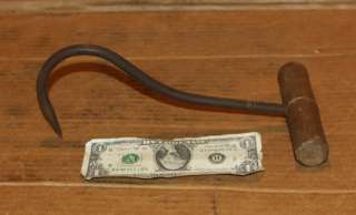 Vintage Cargo Hook,Longshoreman,Dock Worker Tool,Bale,Cotton,Hay,Farm 