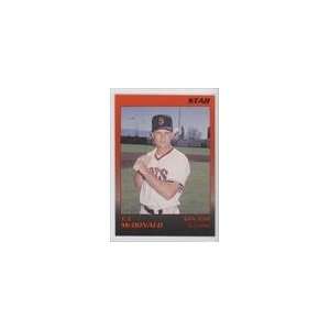  1989 San Jose Giants Star #19   T.J. McDonald