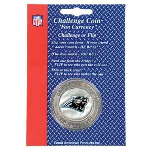   Panthers NFL Challenge Coin/Lucky Poker Chip: Sports & Outdoors