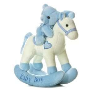  Baby Boy Rocking Horse 12 in: Health & Personal Care