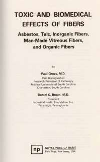 Toxic Biomedical Effects of Asbestos Fibers Related Disease 