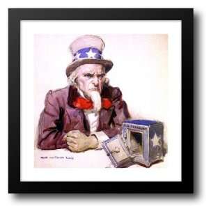  James Montgomery Flagg  Uncle Sam With Empty Treasury 1920 