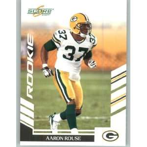  Score #FS 326 Aaron Rouse RC   Green Bay Packers (Factory Set Update 