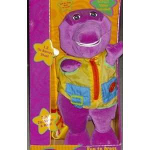   Barney the Purple Dinosaur Stuffed Animal with Bonus Video: Toys