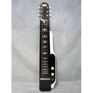    1958 Supro 6 String Black Lap Steel Guitar: Musical Instruments
