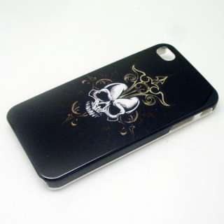   Hard Case Back Cover Glossy Skin Pirate for Apple iPhone 4 4G W  