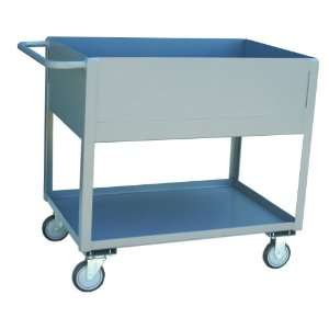 Jamco Products NA130 U5 GP 18 by 30 Deep Lipped Two Shelf Cart, 1200 