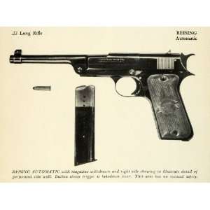  1948 Print .22 Reising Automatic Long Rifle Magazine Clip 