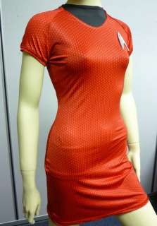 Deluxe UHURA Operations RED Star Costume Trek women  