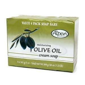 Alpen Secrets Goat Milk Moisturizing Soap, 20 oz Bars, Olive Oil, 4 ea