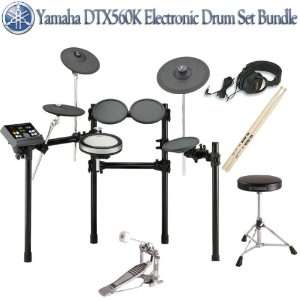   DTP700P,DTP700C,RS500 Electronic Drum Set Bundle Musical Instruments