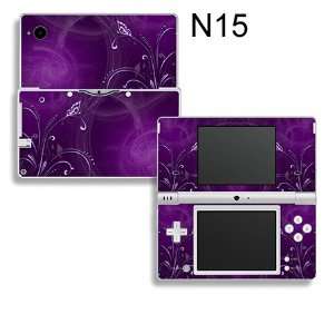  Taylorhe Skins Nintendo DSI Slim Decal/ purple vines 