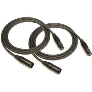  Kirlin 25FT Professional Mic Cables   Black   XLR / XLR 