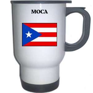  Puerto Rico   MOCA White Stainless Steel Mug Everything 