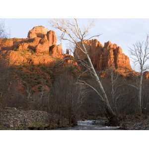  Scenic View of Red Rock Crossing near Sedona Photographic 