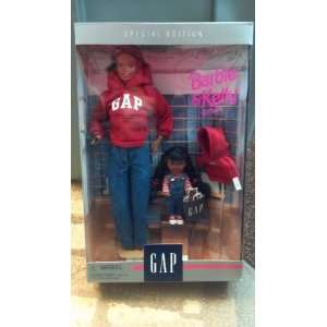   Edition African American Gap Barbie & Kelly Gift Set Toys & Games