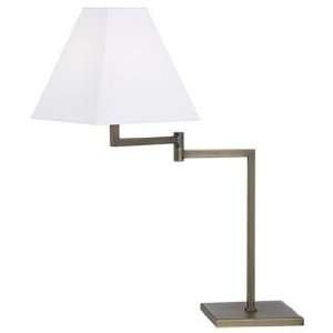  Sonneman Europa Bronze Swing Arm Desk Lamp: Home 