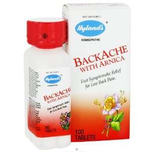  Hylands Homeopathic Combinations BackAche with Arnica 