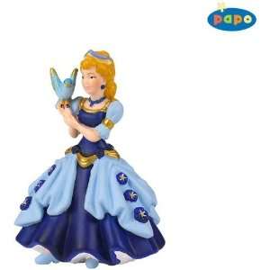  Papo Princess Blue with Bird Figure Toys & Games