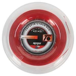  Topspin Cyber Red 1.24 Reel Tennis String Sports 