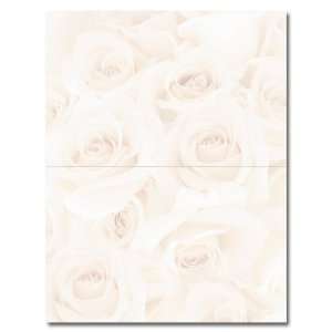  Blush Roses 2 up Invitation 25 Sheets Patio, Lawn 