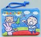 Sanrio Minna No Tabo Shiny Cover Mini Mesh Bag Coin Purse #1