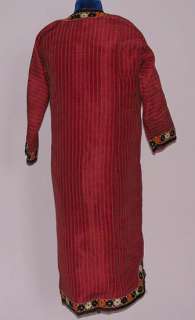 National Turkmen Hand made Silk Chapan Clothes # 6252  