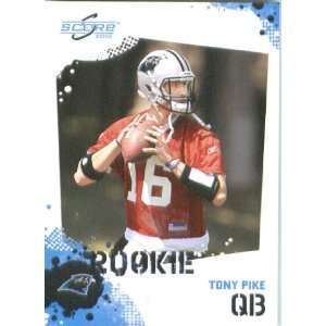  2010 Score Glossy #398 Tony Pike RC   Carolina Panthers 