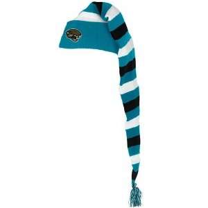   Jacksonville Jaguars Teal Striped Toboggan Hat: Sports & Outdoors
