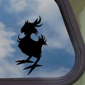   Fantasy XIII Black Decal Bogo Chocobo Window Sticker