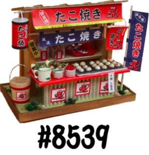 DIY Kits Nostalgic Japanese Road Side Food Stalls  