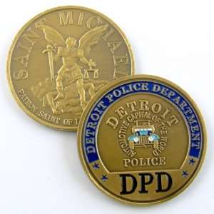    DETROIT POLICE DEPARTMENT US CHALLENGE COIN V014: Everything Else