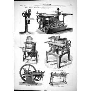  1889 Engineering Book Binding Machinery Harper Martini 