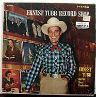 ERNEST TUBB RECORD SHOP RARER STEREO ISSUE 1960  