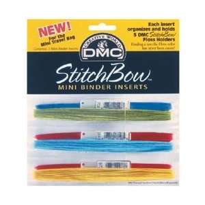  Stitch Bow Mini Binder Insert Arts, Crafts & Sewing