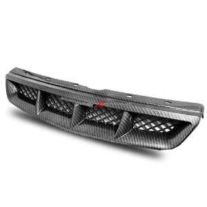   Honda Civic Sport Grill   Carbon Fiber Painted Mugen Style: Automotive