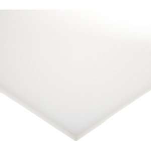 HDPE Polyethylene Sheet, UL 94HB, Translucent White, 3/8 Thick, 12 