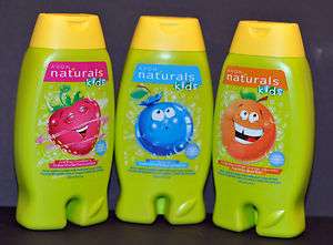   AVON* NATURALS KIDS LOT OF 2 BODY WASH/BUBBLE BATH YOU CHOOSE SCENT