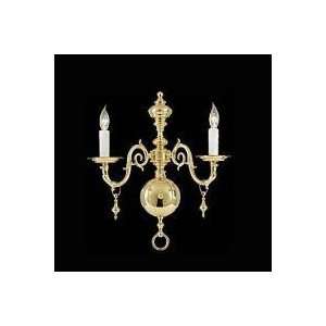 Nulco Bruges 2 Light Wall Sconce   1822 / 1822 84   Polished Bronze 