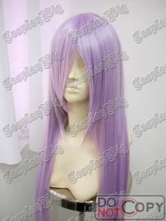 43 110cm long LIGHT PURPLE Straight cosplay wig Athena  