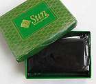 Sun Microsystems Mens Blk Leather Key Holder Wallet NEW