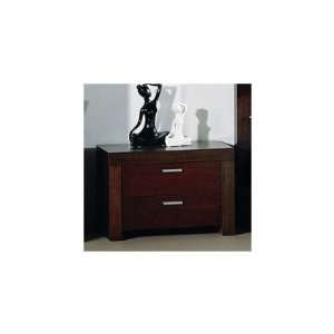  Traxler Nightstand in Walnut Furniture & Decor